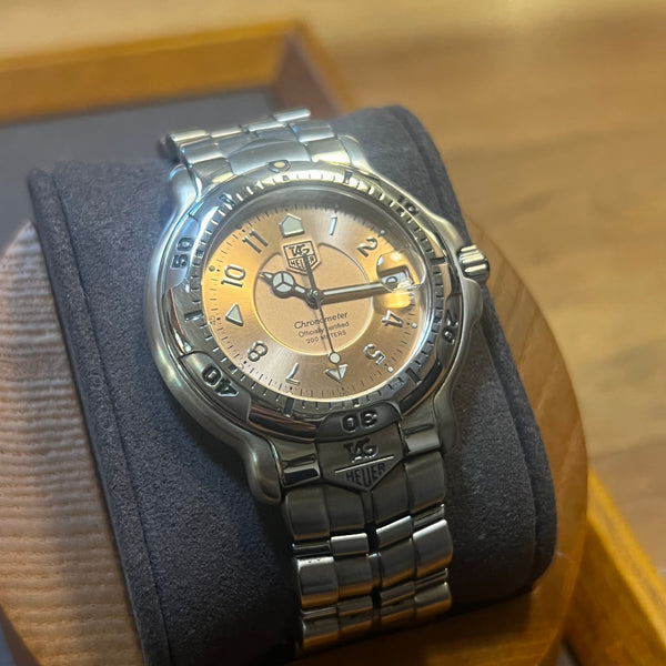 Tag Heuer P6000 Salmon Dial Full Set WH5115-K1