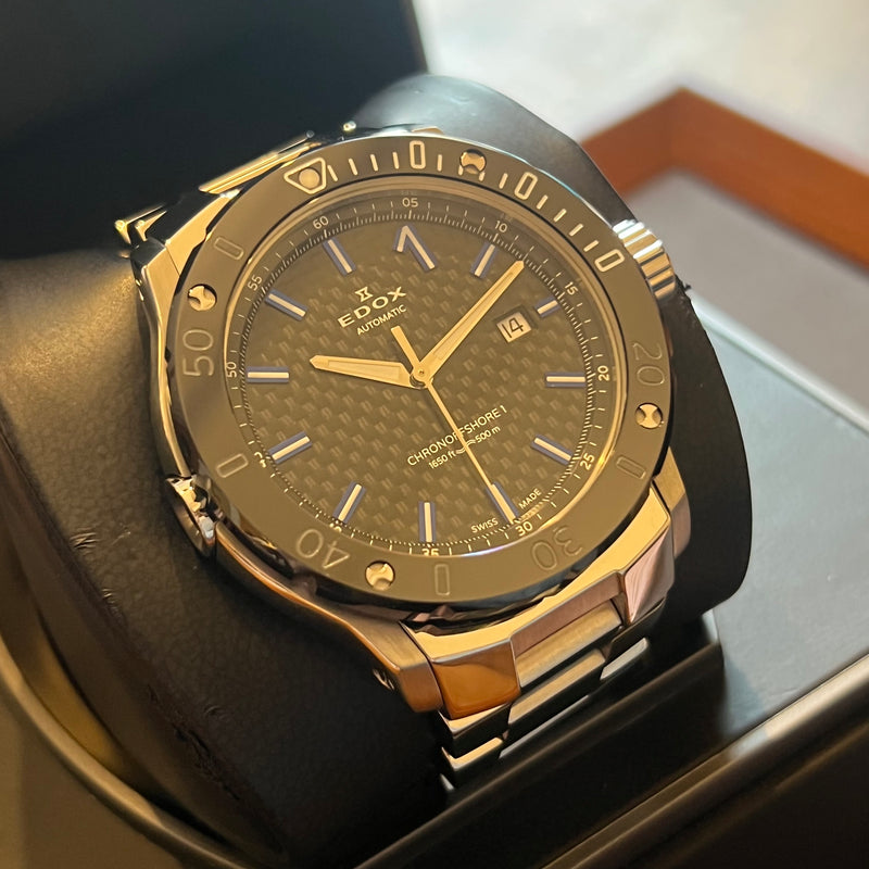 Edox Chronograph Offshore 1 Full Set 80099