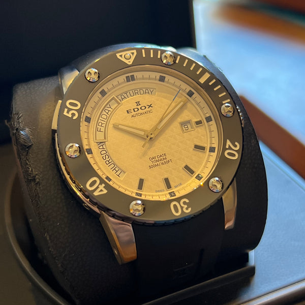 Edox Class-1 Automatic Day-Date Full Set 83005