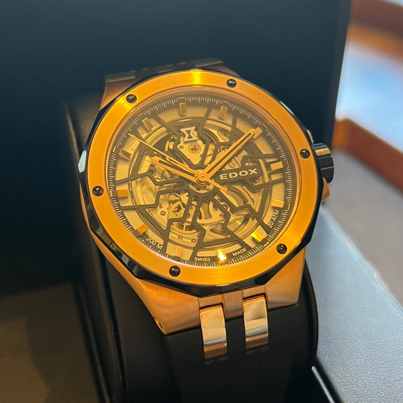 Edox Delfin The Original Mecano Full Set 85303-357RN