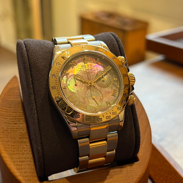 Rolex Daytona Black Mother Of Pearl Dial 116523