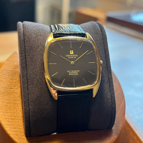 Universal Genève Gilt Shadow Brown Dial 566105