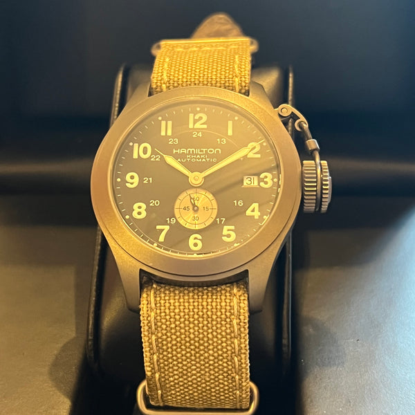 Hamilton Khaki Navy Frogman Titanium Full Set H774450