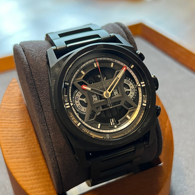 CODE 41 Carbon Case Stem-Winder Chrono NB24