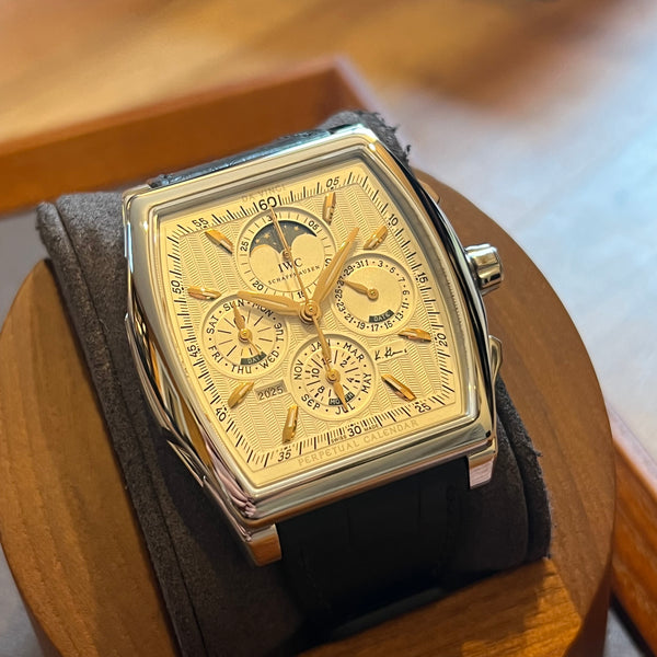 IWC Da Vinci Perpetual Calendar Kurt Klaus Full Set IW376207