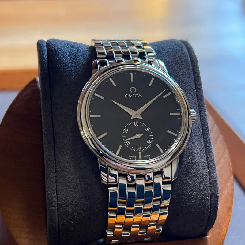 Omega De Ville Stem-Winder Black Dial 4520.51
