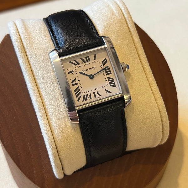 Cartier Tank Française 1999 With Warranty W51003Q3