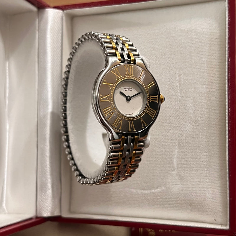 Cartier Must 21 Vintage 1993 Full Set W1005120