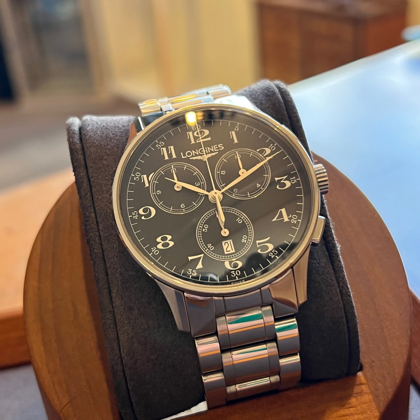Longines Quartz Chronograph Date L2.649.4