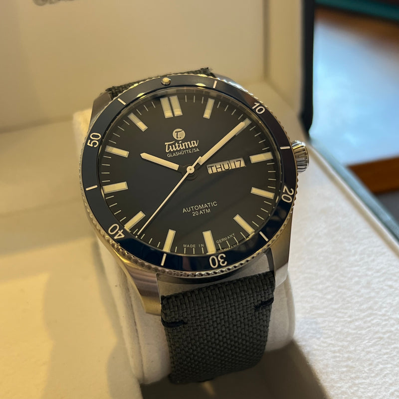 Tutima Glashutte Grand Flieger Airport Full Set 6106-01