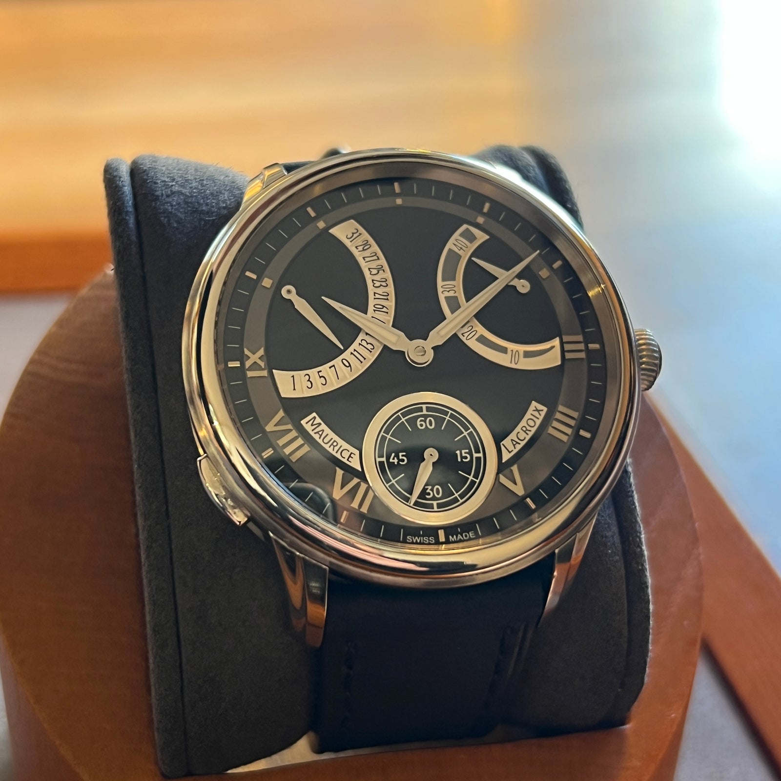 Maurice Lacroix Masterpiece Retrograde Calendar MP7268