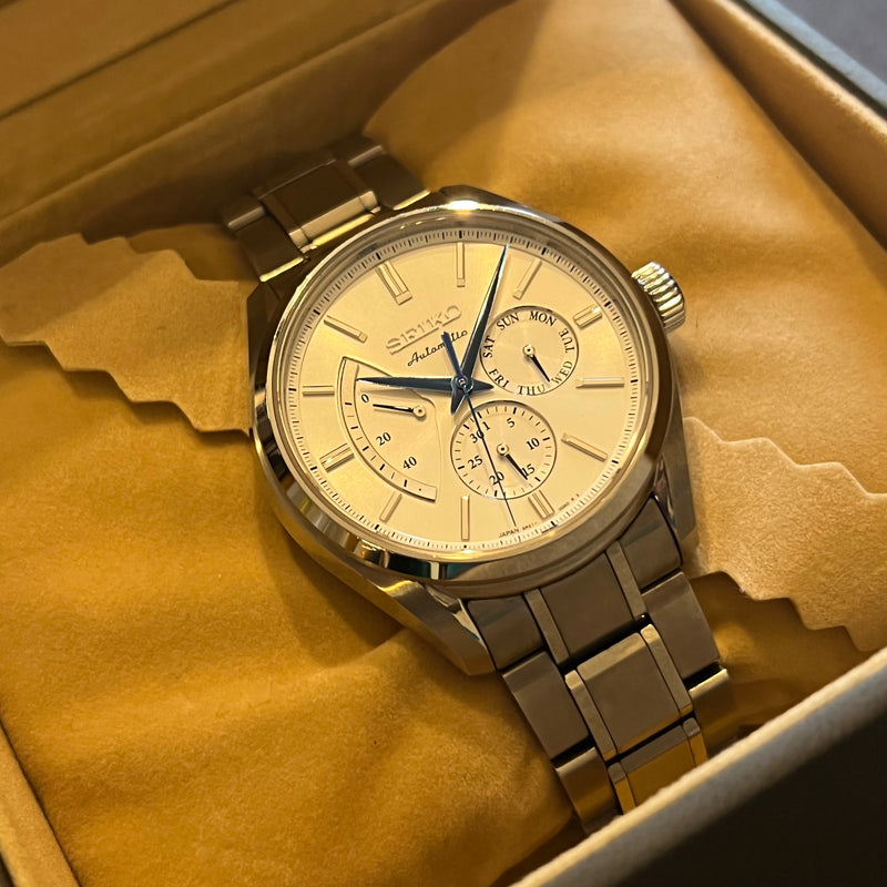 Seiko Presage Automatic Power Reserve Full Set SARW021