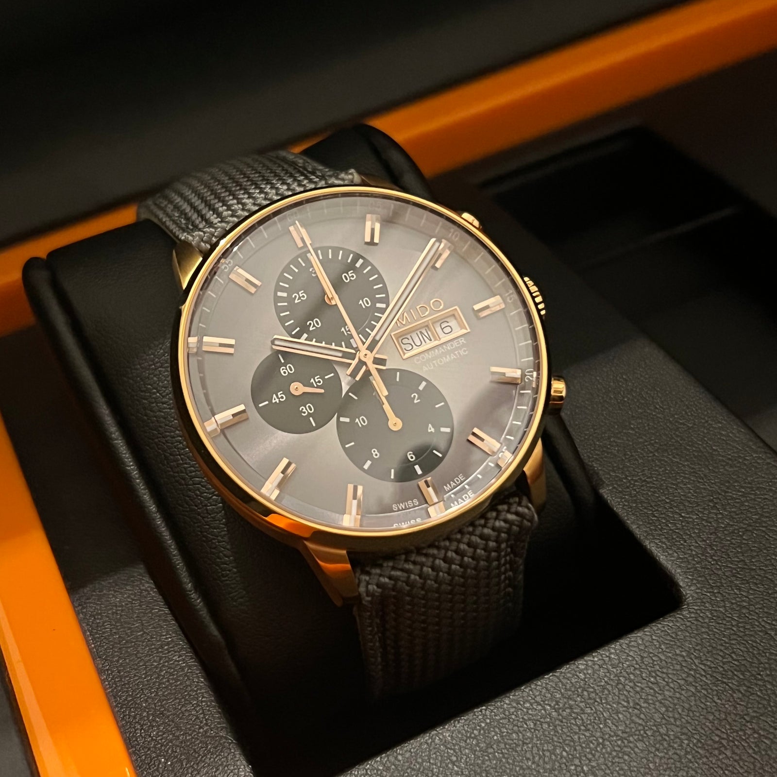 Mido Commander Chronograph 2023 Full Set M016.414.36.081.00