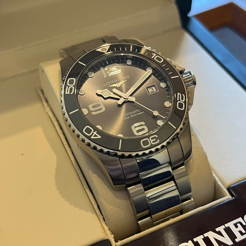 Longines Hydroconquest Automatic Date Full Set L3.782.4.76.6