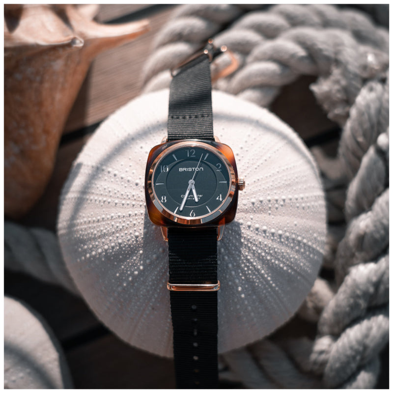 Briston Clubmaster Chic - HM - Gold - Black