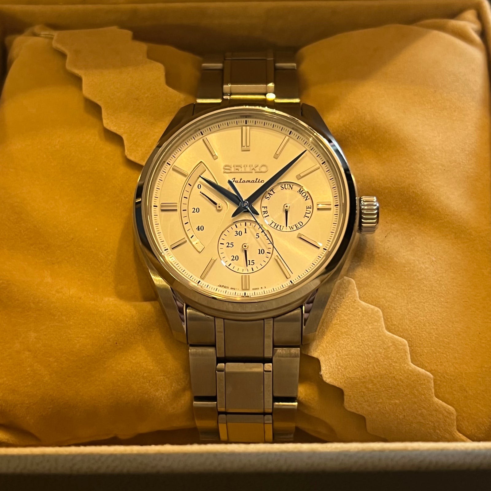 Seiko Presage Automatic Power Reserve Full Set SARW021