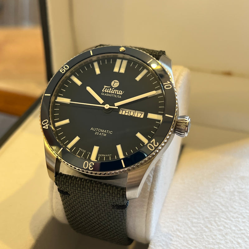 Tutima Glashutte Grand Flieger Airport Full Set 6106-01