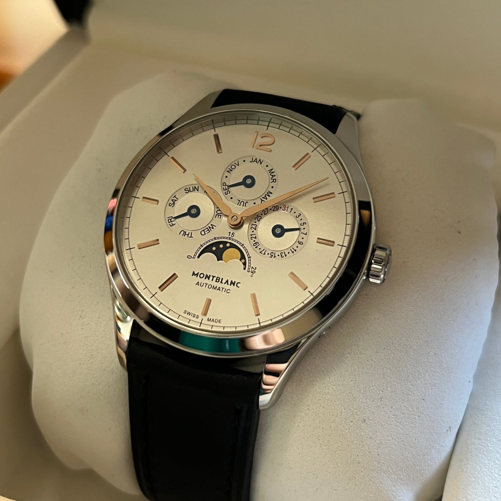 のーす Montblanc Heritage Chronometry Annual Calendar Full Set 112534