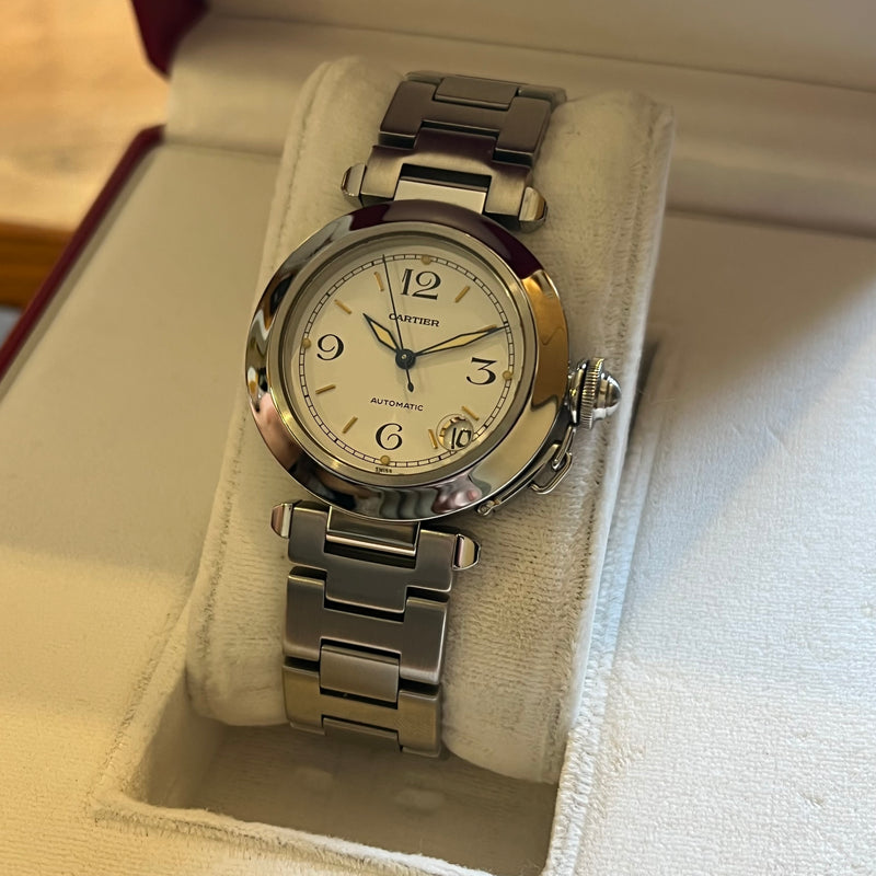 Cartier Pasha C Automatic Date W31015M7-2324