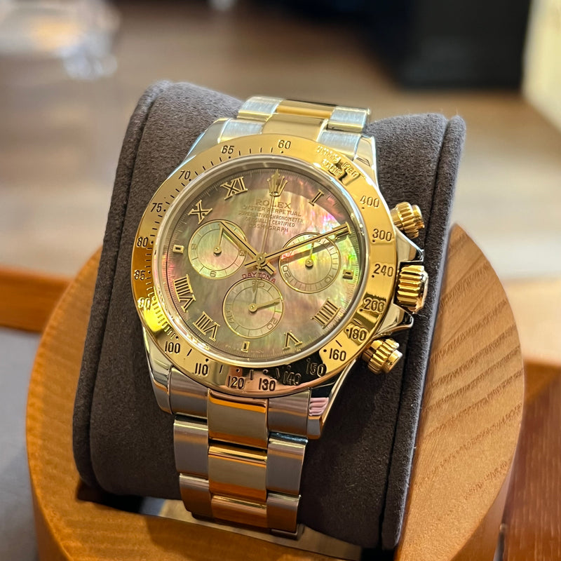 Rolex Daytona Black Mother Of Pearl Dial 116523