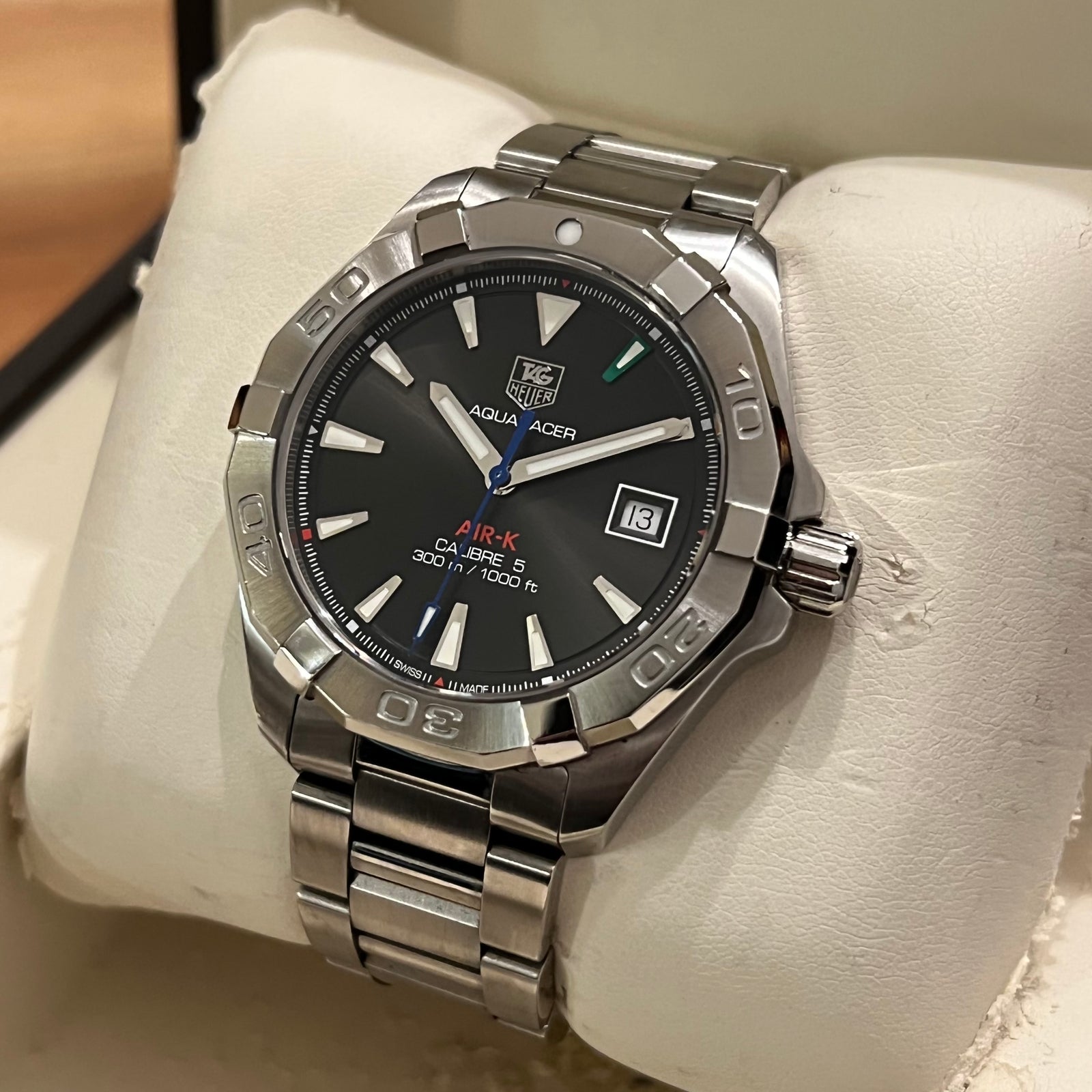 TAG Heuer Aquaracer Calibre 5 Kei Nishikori Full Set WAY2116.BA0910