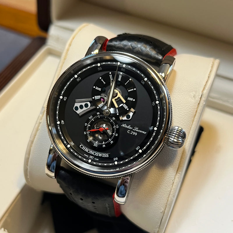 Chronoswiss Flying Regulator Open Gear Full Set CH-8753-BKBK