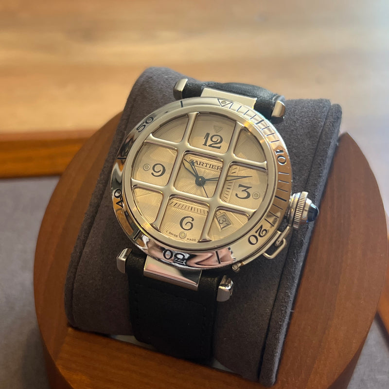 Cartier Pasha Grille Automatic Date 2379-W3104055