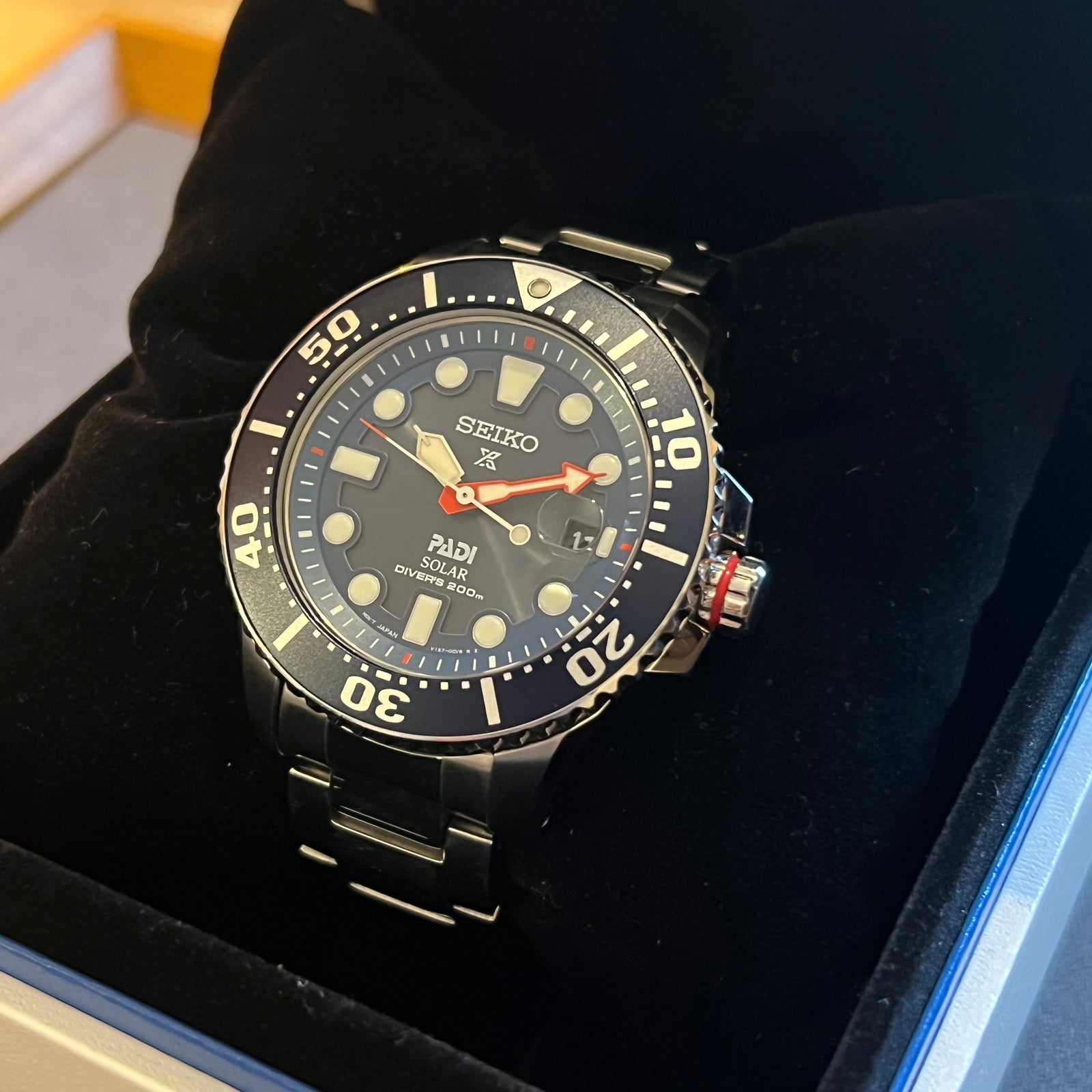 SEIKO PROSPEX V157-0DG0 PADI コラボ Seiko Prospex Diver Scuba