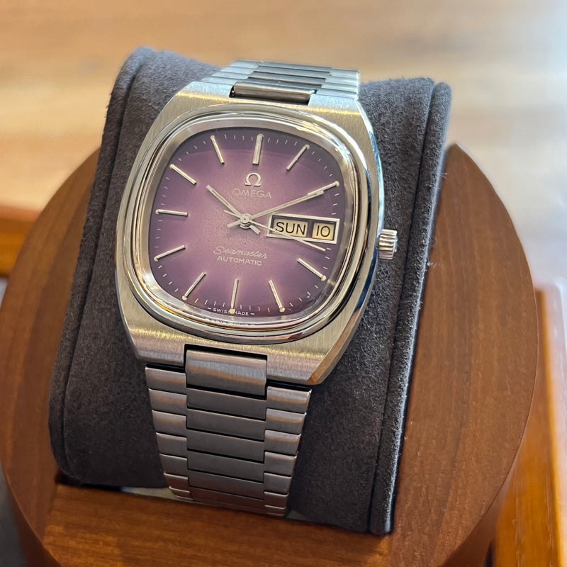 Omega Seamaster Purple Dial 166.0213
