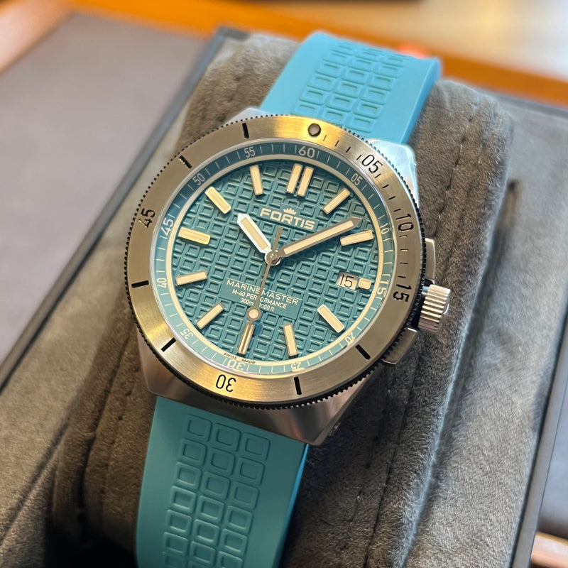 Fortis Marinemaster M-40 Serenity Blue Full Set F8120003