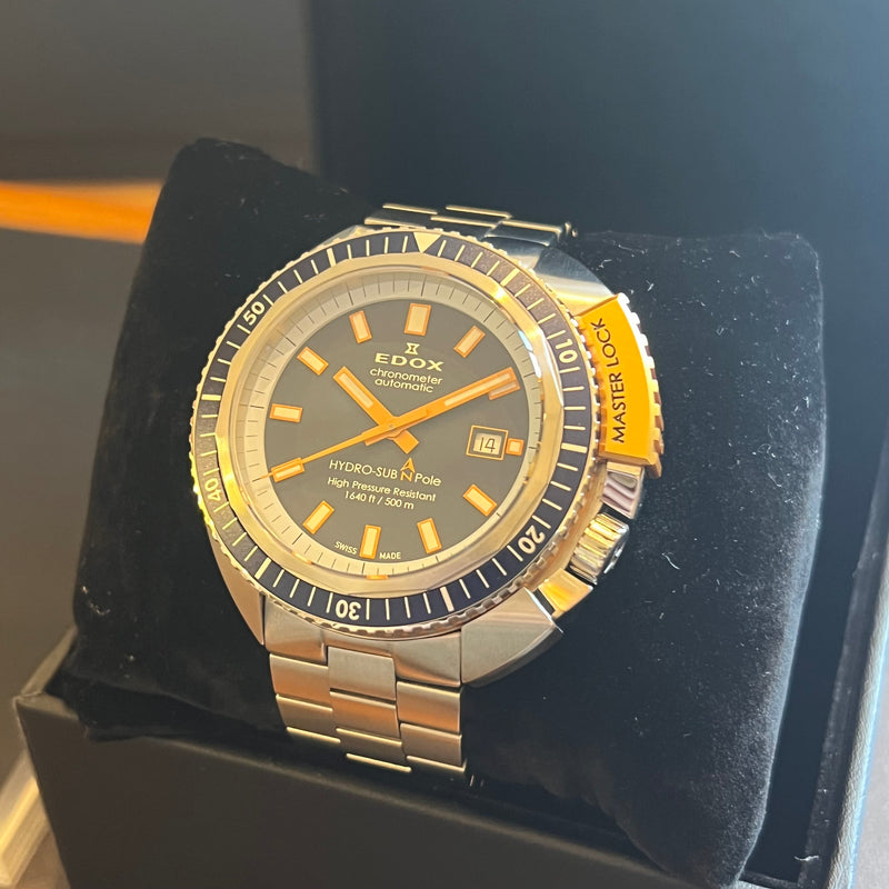 Edox Hydro-Sub North Pole Full Set 80201-3BUO-BU