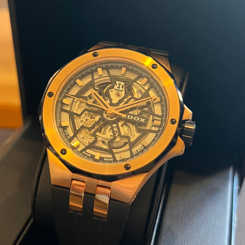 Edox Delfin The Original Mecano Full Set 85303-357RN