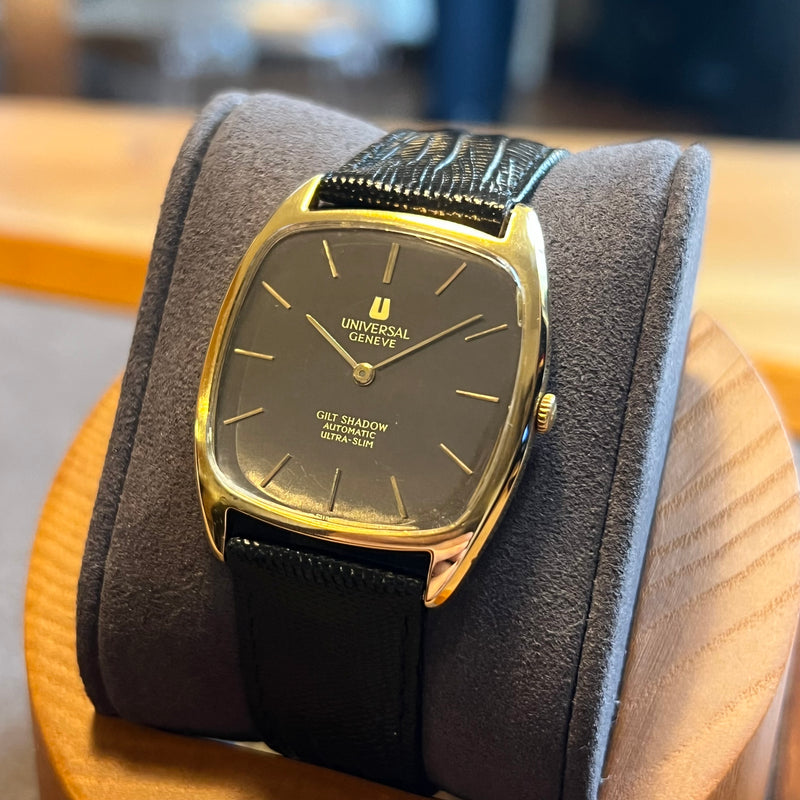 Universal Genève Gilt Shadow Brown Dial 566105