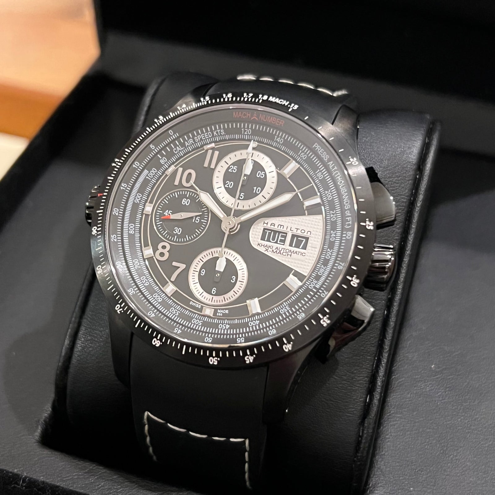Hamilton Khaki X-Mach Chronograph Full Set H766860