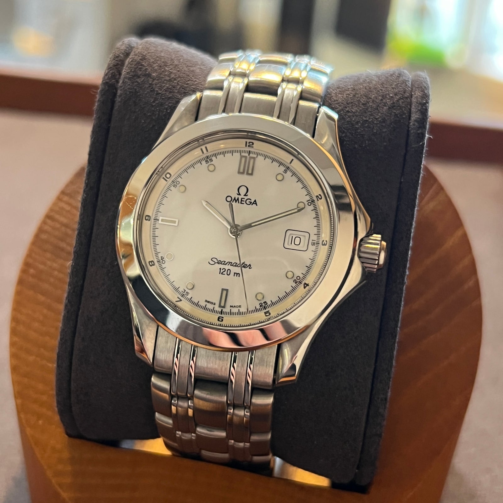 OMEGA Seamaster 120m 本体 メンズ 腕時計 Omega Seamaster 120M White Dial 2511.20