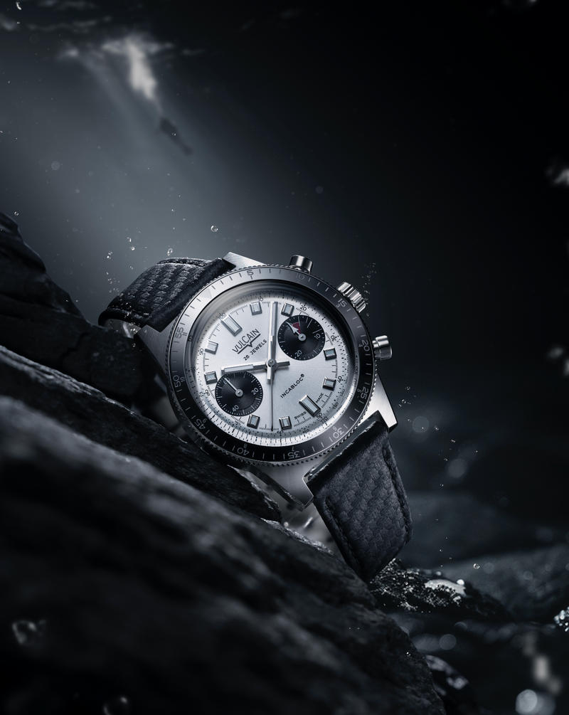 Vulcain Skindiver Automatic Chronograph White | Official Retailer