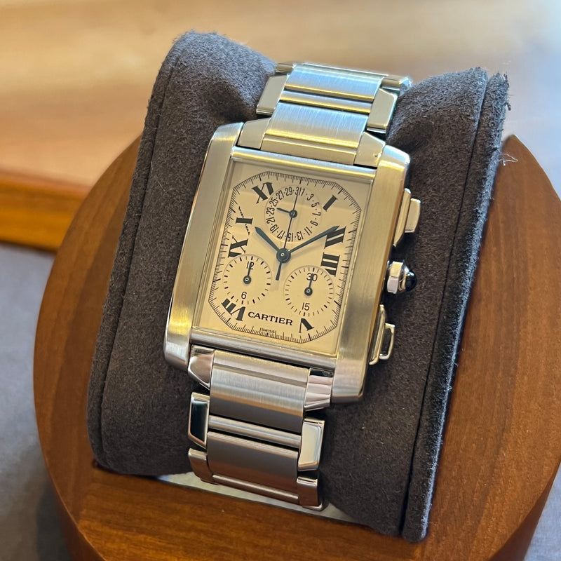 Cartier Tank Française Chronoreflex Quartz W51001Q3-2303