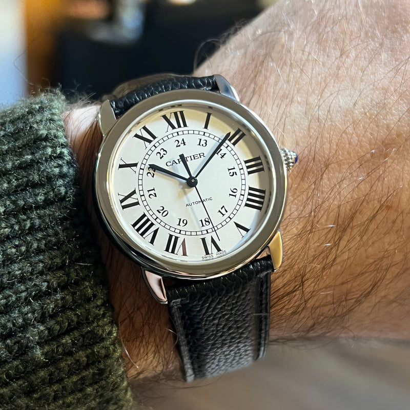 Cartier Ronde Solo Automatic Full Set WSRN0013