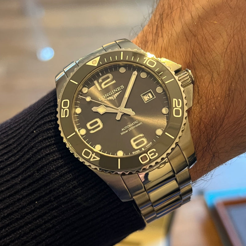 Longines Hydroconquest Automatic Date Full Set L3.782.4.76.6