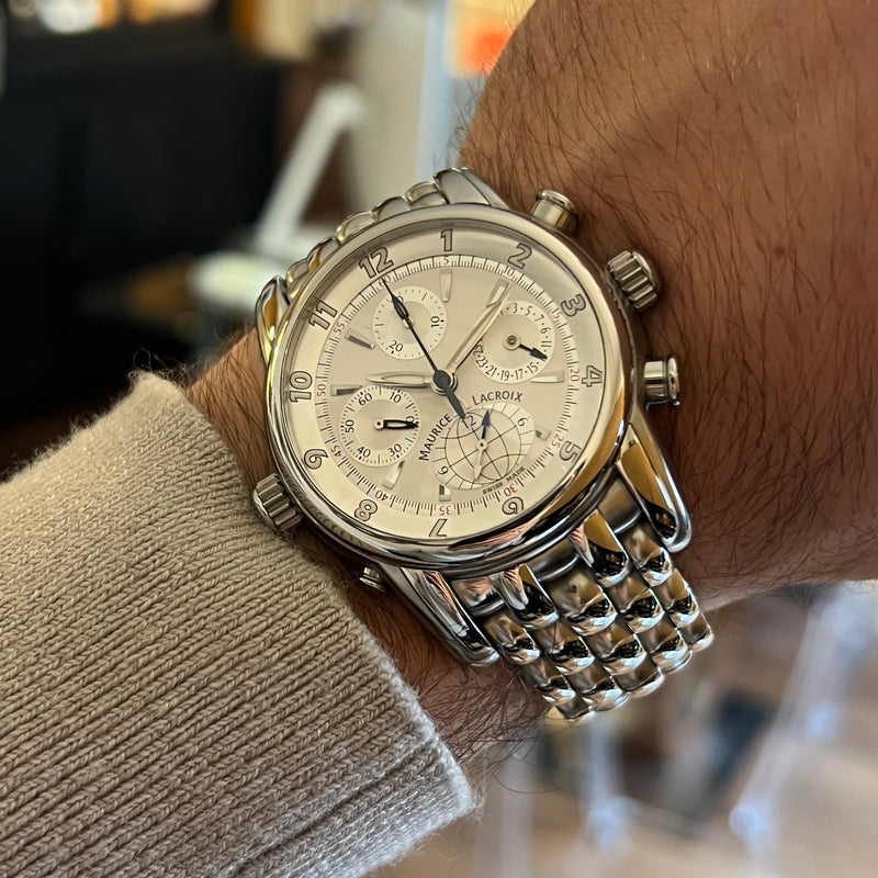 Maurice Lacroix Masterpiece Chronograph Full Set MP6398