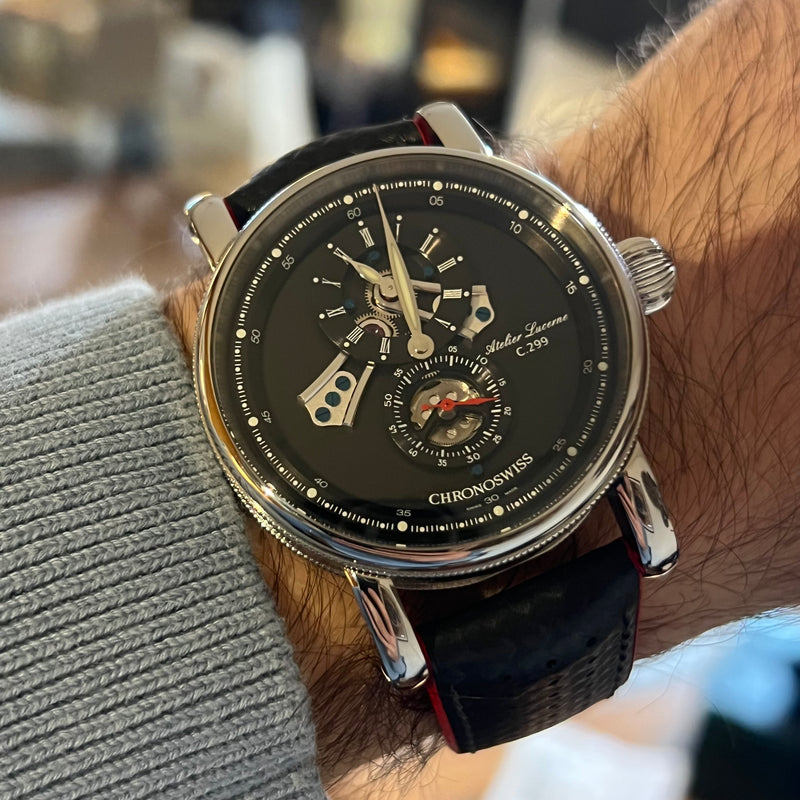 Chronoswiss Flying Regulator Open Gear Full Set CH-8753-BKBK