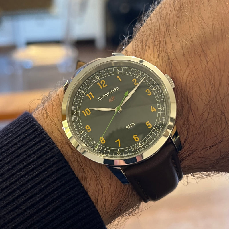 JeanRichard 1681 AFF3 Green Dial Automatic 60300