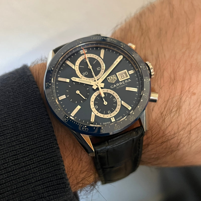 TAG Heuer Carrera Chronograph Calibre 16 Full Set CBM2112