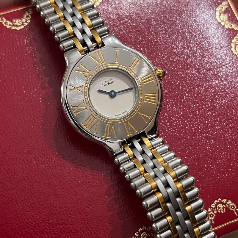 Cartier Must 21 Vintage 1993 Full Set W1005120