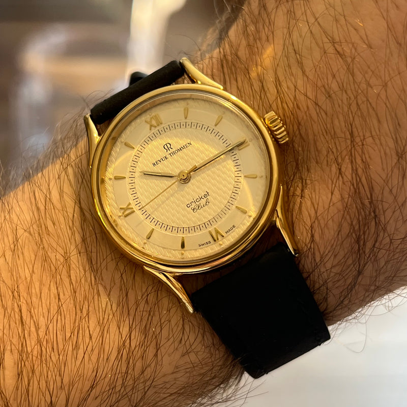 Revue Thommen Cricket Club Stem-Winder