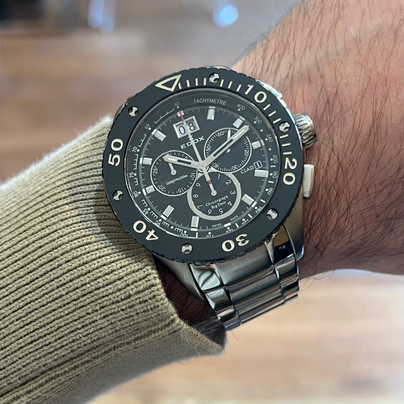 Edox Class One Chronograph Offshore 10017