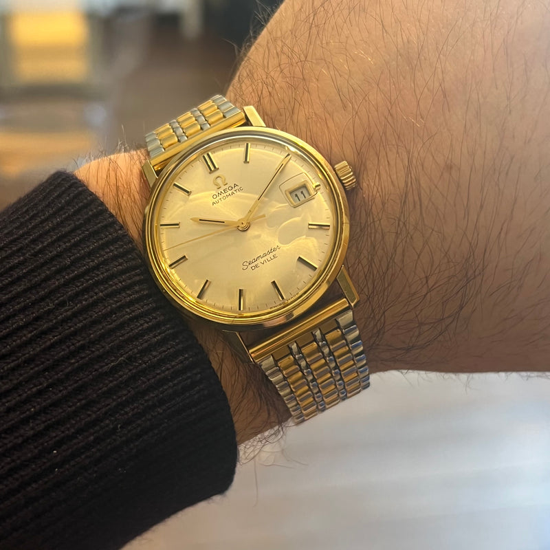 Omega Seamaster De Ville Automatic Date With Original Box