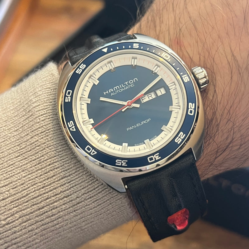 Hamilton American Pan-Europ Day Date Auto Full Set H35405741