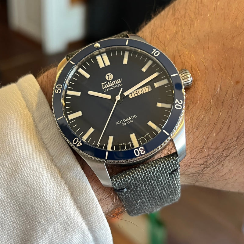 Tutima Glashutte Grand Flieger Airport Full Set 6106-01