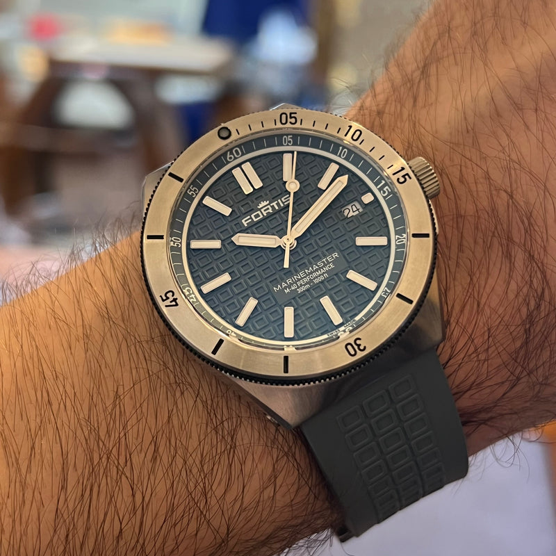 Fortis Marinemaster M-40 Gray Dial F812.0005